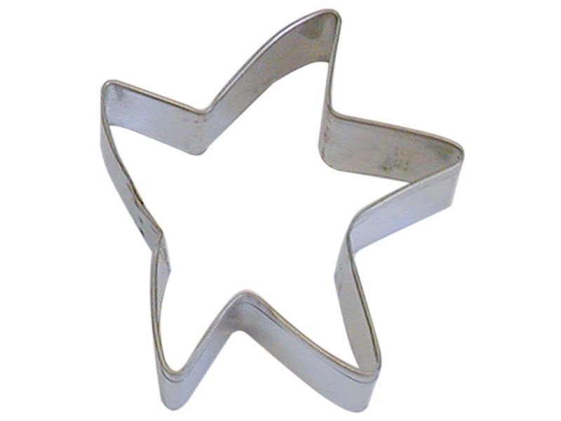 FOLK STAR Cookie Cutter Metal 3 Inches - Stencil Fondant