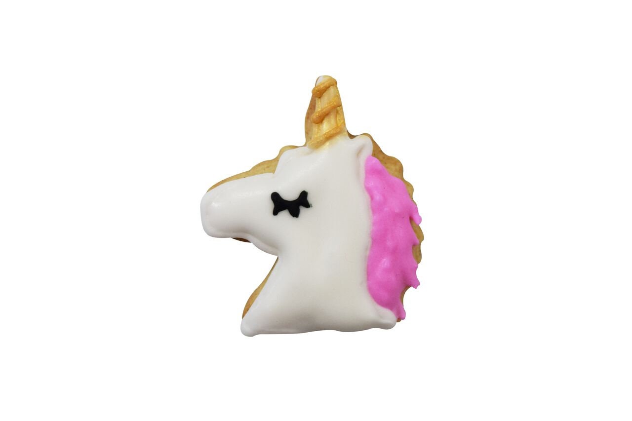 MINI UNICORN HEAD Cookie Cutter Metal 1.75 Inches - Stencil Fondant