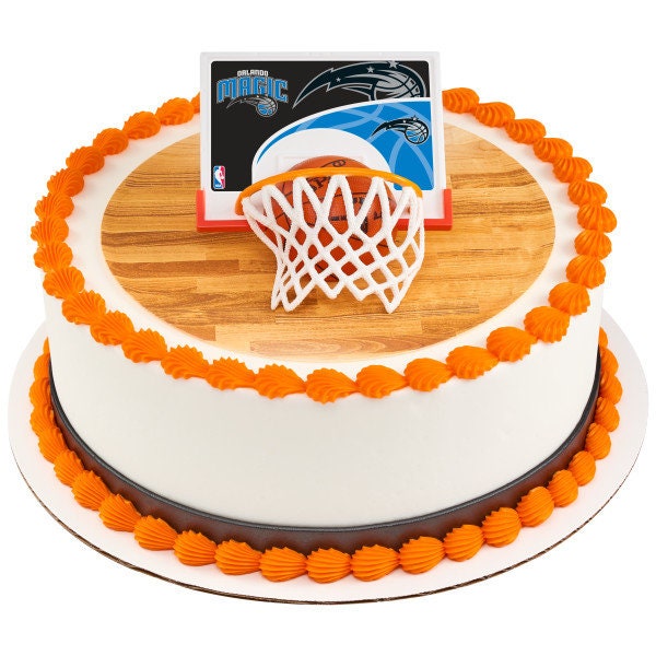 ORLANDO MAGIC Cake Topper NBA Birthday Slam Dunk Team Cake Decoration Decoset