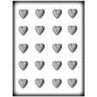 MINI HEARTS Hard Candy Mold -- Love Valentines Pieces Craft Supply