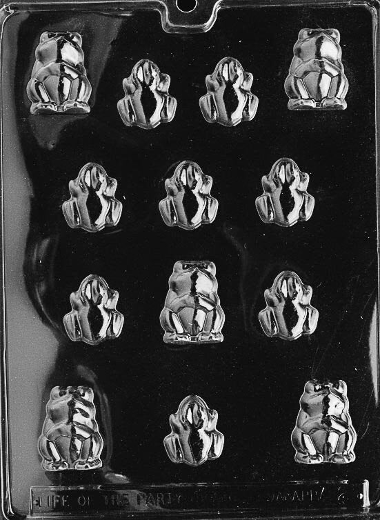 ANIMALS & FROGS Chocolate Candy Mold Craft Supply