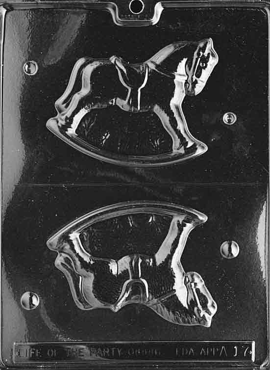 ROCKING HORSE 3D Chocolate Candy Mold