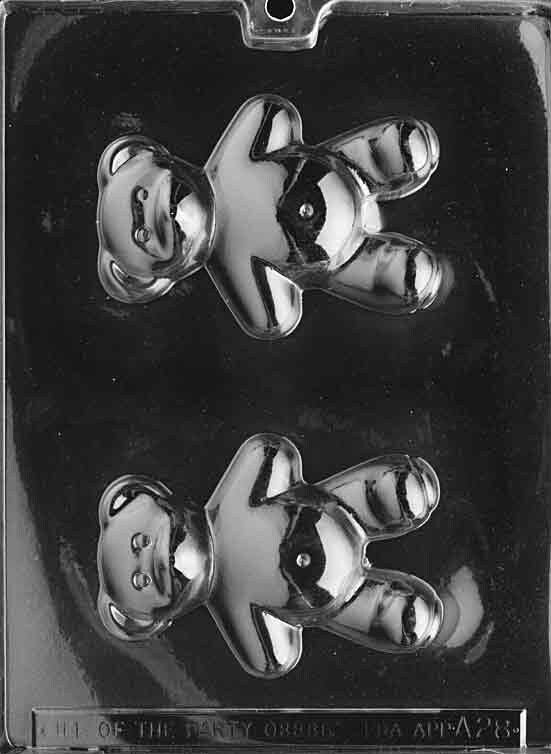 BELLY BUTTON TEDDY Chocolate Candy Mold Craft Supply