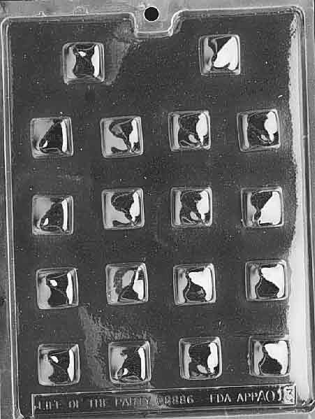 CARAMEL Chocolate Candy Mold Craft Supply