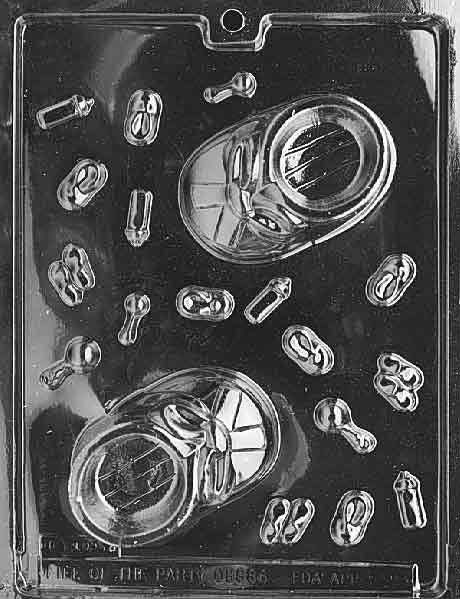 POUR BOOTIE Baby Chocolate Candy Mold