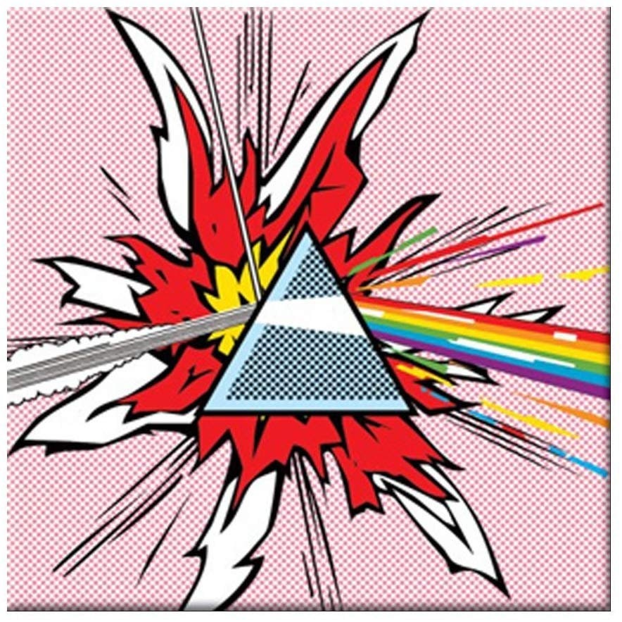 PINK FLOYD Chtens Dark Side of Moon Magnet for Refrigerators and Lockers - Rock Band