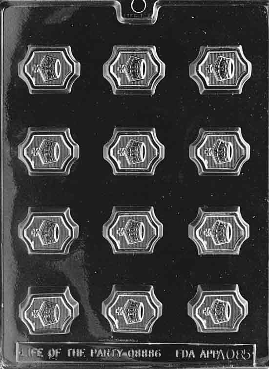 CROWN MINT Chocolate Candy Mold