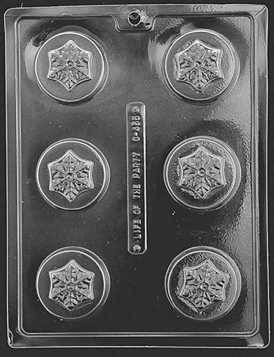 SNOWFLAKE SANDWICH COOKIE Christmas Chocolate Candy Mold