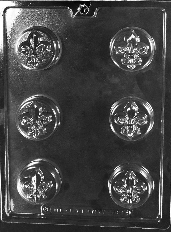 FLEUR DE LIS Cookie Chocolate Candy Mold