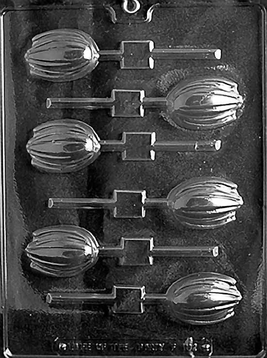 TULIP POP Sucker Chocolate Candy Mold Craft Supply