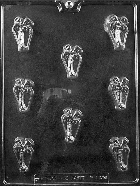 PALM TREE Bite Size Chocolate Candy Mold