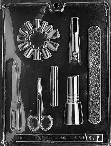 MANICURE KIT Chocolate Candy Mold