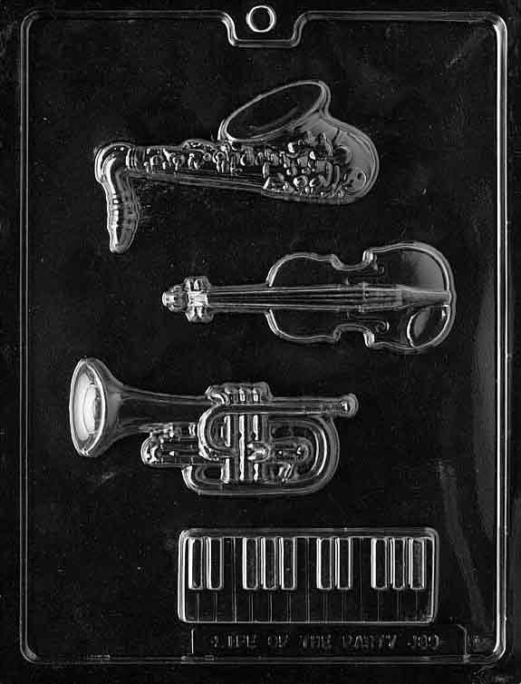 MUSIC KIT Chocolate Candy Mold