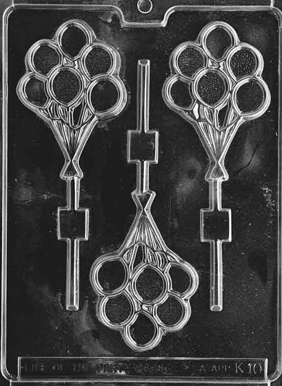 BUNCH OF BALLOONS Lolly Sucker Chocolate Candy Mold