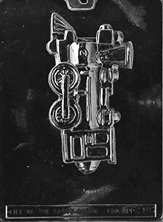 TRAIN ENGINE Chocolate Candy Mold