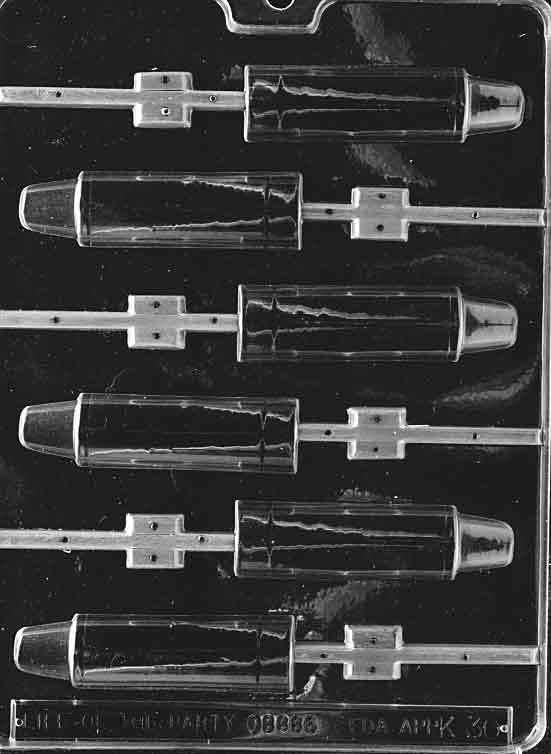 CRAYON LOLLY Sucker Chocolate Candy Mold