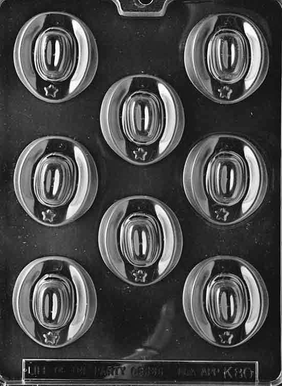 COWBOY HATS Chocolate Candy Mold Craft Supply