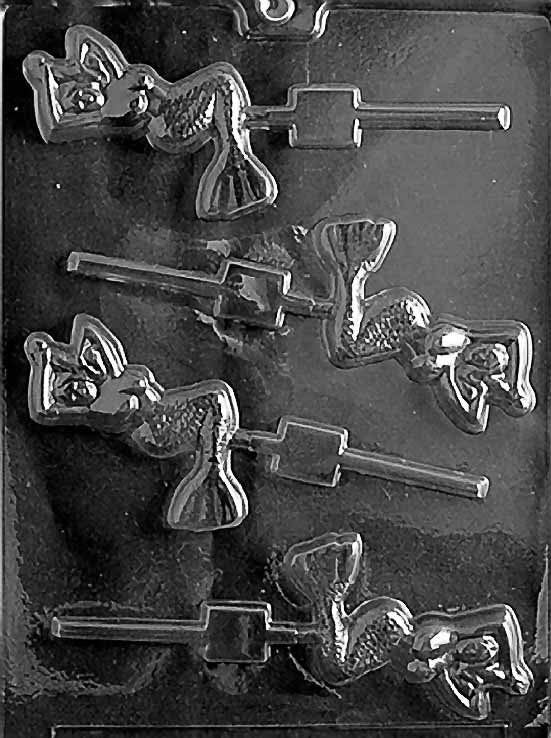 MERMAID LOLLY Sucker Chocolate Candy Mold