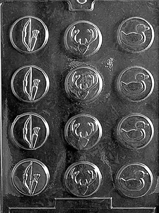 BOW & ARROW HUNTER Mints Chocolate Candy Mold