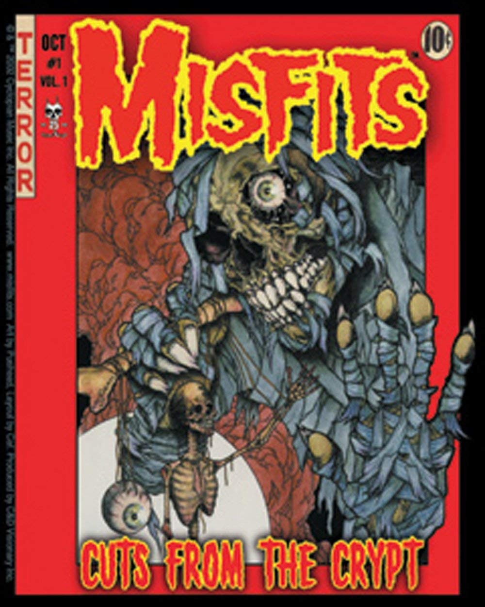 MISFITS Comic Sticker Decal - Rock Band