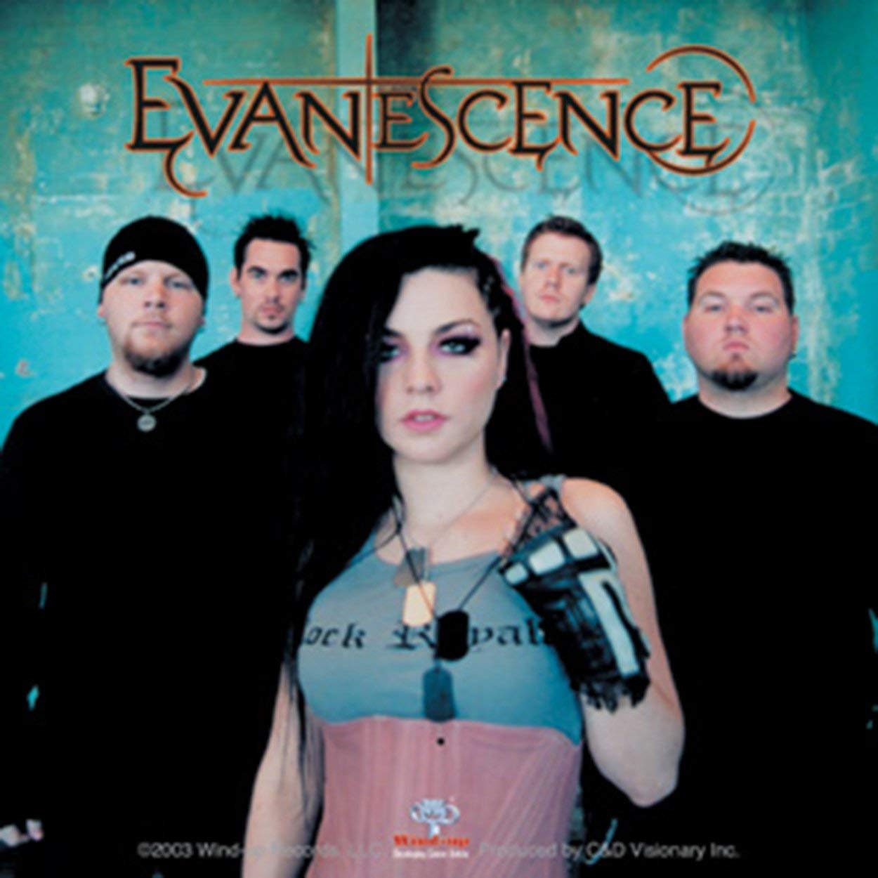 EVANESCENCE Group Photo Sticker Decal - Rock Band