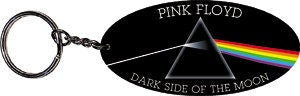 PINK FLOYD Dark Side of Moon Rubber Keychain - Rock Band Keyring Keyfob Craft Supply