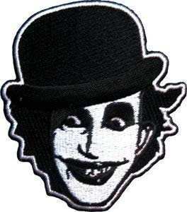THE ADICTS Joker Face Patch - Embroidered Rock Band Patch Applique