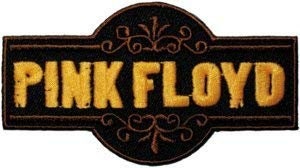 PINK FLOYD Fancy Logo Patch - Embroidered Rock Band Patch Applique