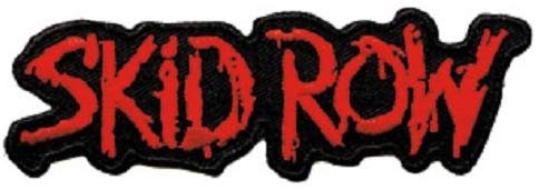SKID ROW Band Logo Patch - Embroidered Rock Band Patch Applique