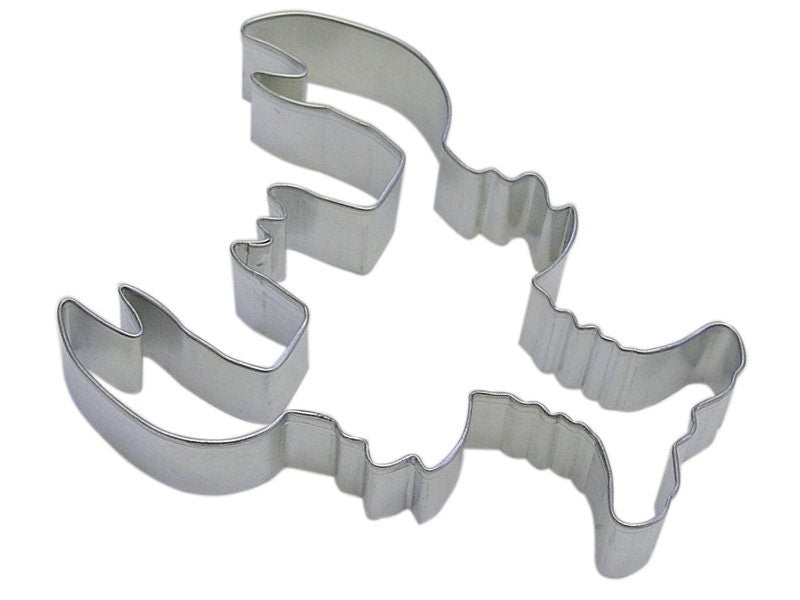 LOBSTER Cookie Cutter Metal 5 Inches - Nautical Sea Fish Ocean Stencil Fondant