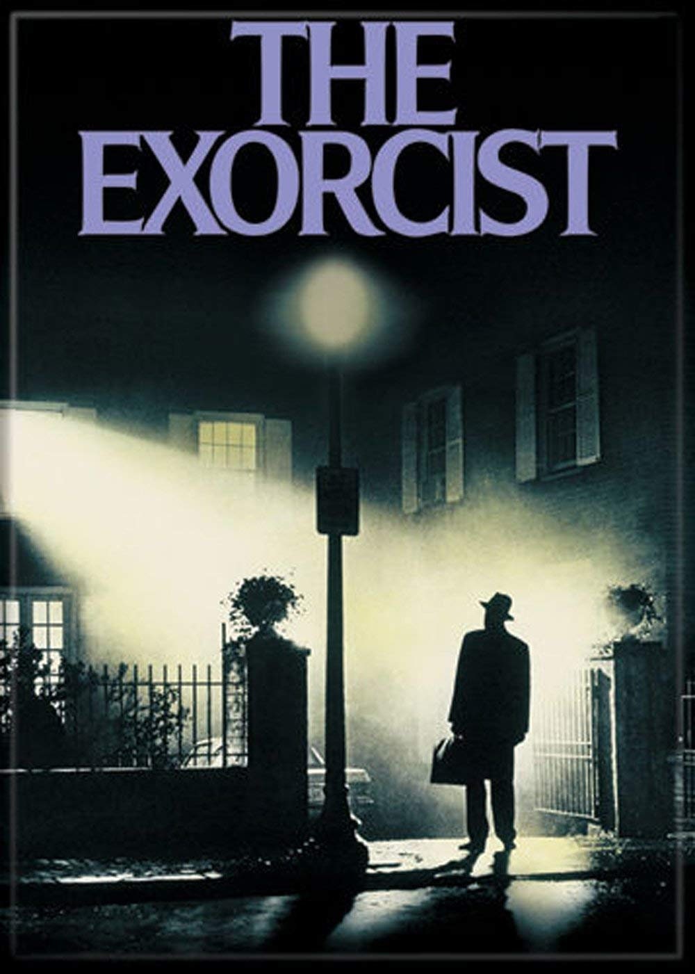 THE EXORCIST Movie Poster Magnet for Refrigerators and Lockers Classic Horror Movie