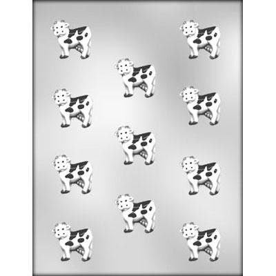 COW Mints Chocolate Candy Mold -- Farm Animal Moo Milk Soap