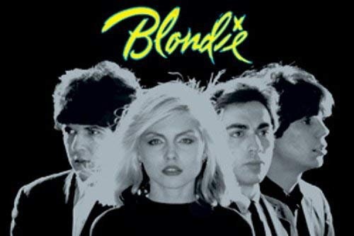 BLONDIE Band Photo Magnet for Refrigerators and Lockers - Rock Band Craft Supply