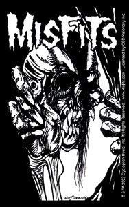 MISFITS Skull and Eyeball Sticker Decal - Rock Band
