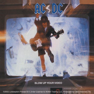 ACDC Blow Up Video Rock Sticker Decal - Rock Band