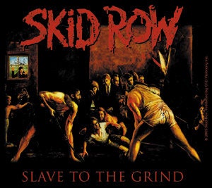 SKID ROW Slave To The Grind Sticker Decal - Rock Band