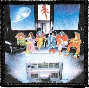 GRATEFUL DEAD Mars Hotel Lobby Patch - Embroidered Rock Band Patch Applique