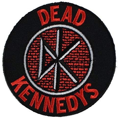 DEAD KENNEDYS Band Logo Patch - Embroidered Rock Band Patch Applique