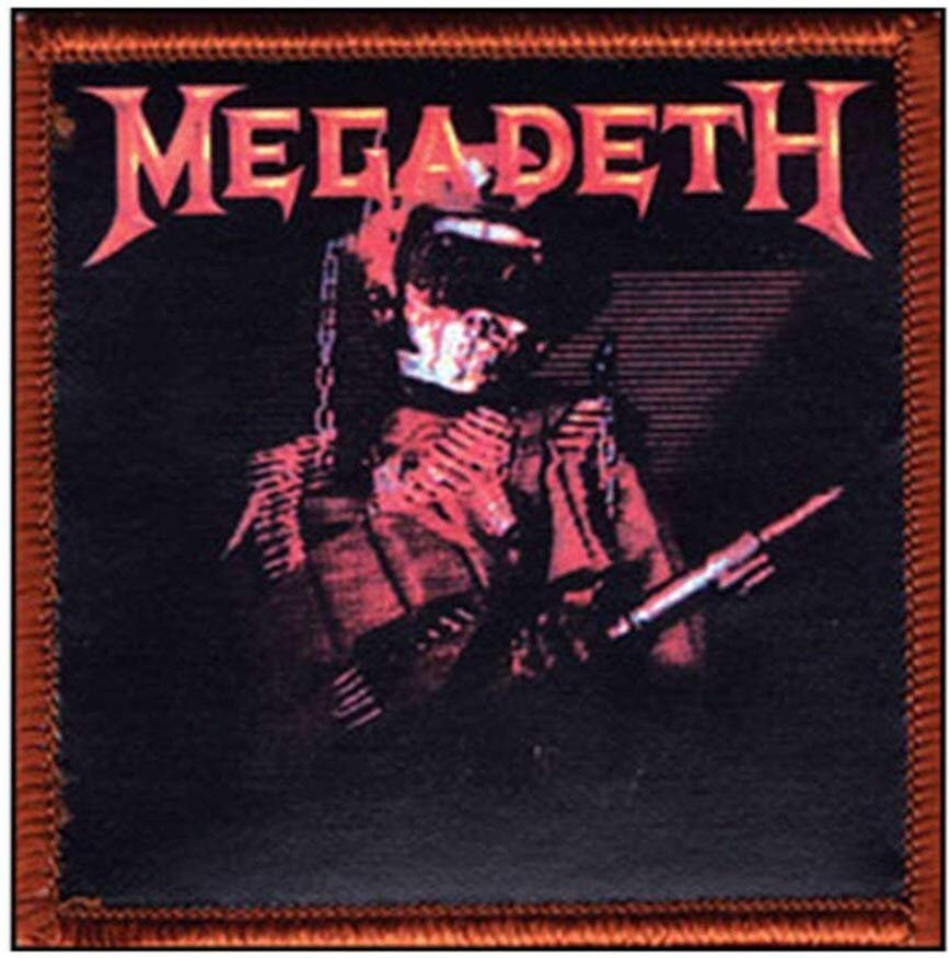 MEGADETH So What Soldier Patch - Embroidered Rock Band Patch Applique