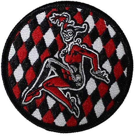BATMAN Harley Quinn Pose Patch - DC Comics Embroidered Patch Applique Craft Supply