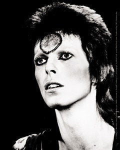 DAVID BOWIE Black & White Sticker Decal - Rock Band