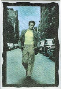 JAMES DEAN Walking Patch - Embroidered Patch Applique