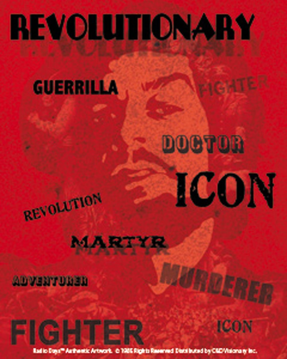 CHE GUEVARA Revolutionary Sticker Decal - Guerrillero Heroico Warfare Craft Supply