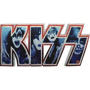 KISS Band Logo Image Patch - Embroidered Rock Band Patch Applique Craft Supply