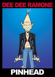 RAMONES Dee Dee Ramone Pinhead Magnet for Refrigerators and Lockers - Rock Band