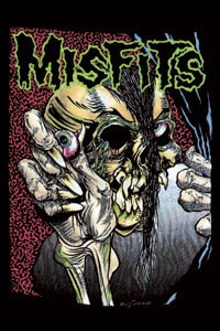 MISFITS Pus Head Magnet for Refrigerators and Lockers - Rock Band Craft Supply