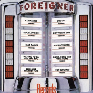 FOREIGNER Album Records Magnet for Refrigerators and Lockers - Rock Band