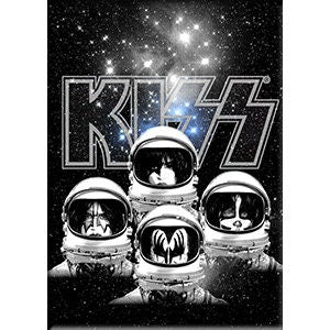 KISS Astronauts Band Magnet for Refrigerators and Lockers - Rock Band