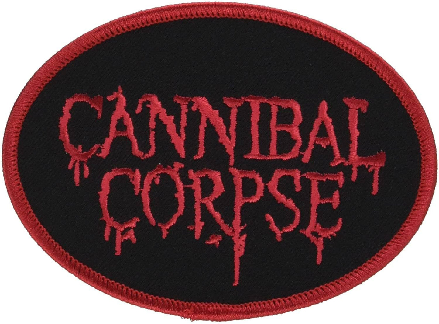 CANNIBAL CORPSE Logo Patch - Embroidered Rock Band Patch Applique