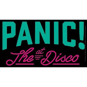 PANIC! At THE DISCO Logo Sticker Decal - Rock Band